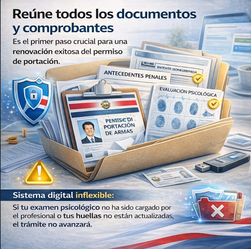 Renovación del Permiso de Portación